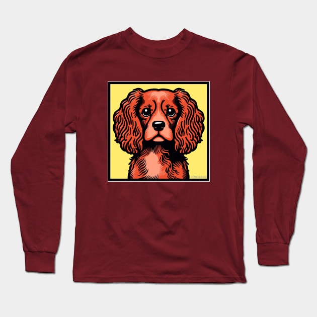 Ruby Cav Long Sleeve T-Shirt by Sketchy